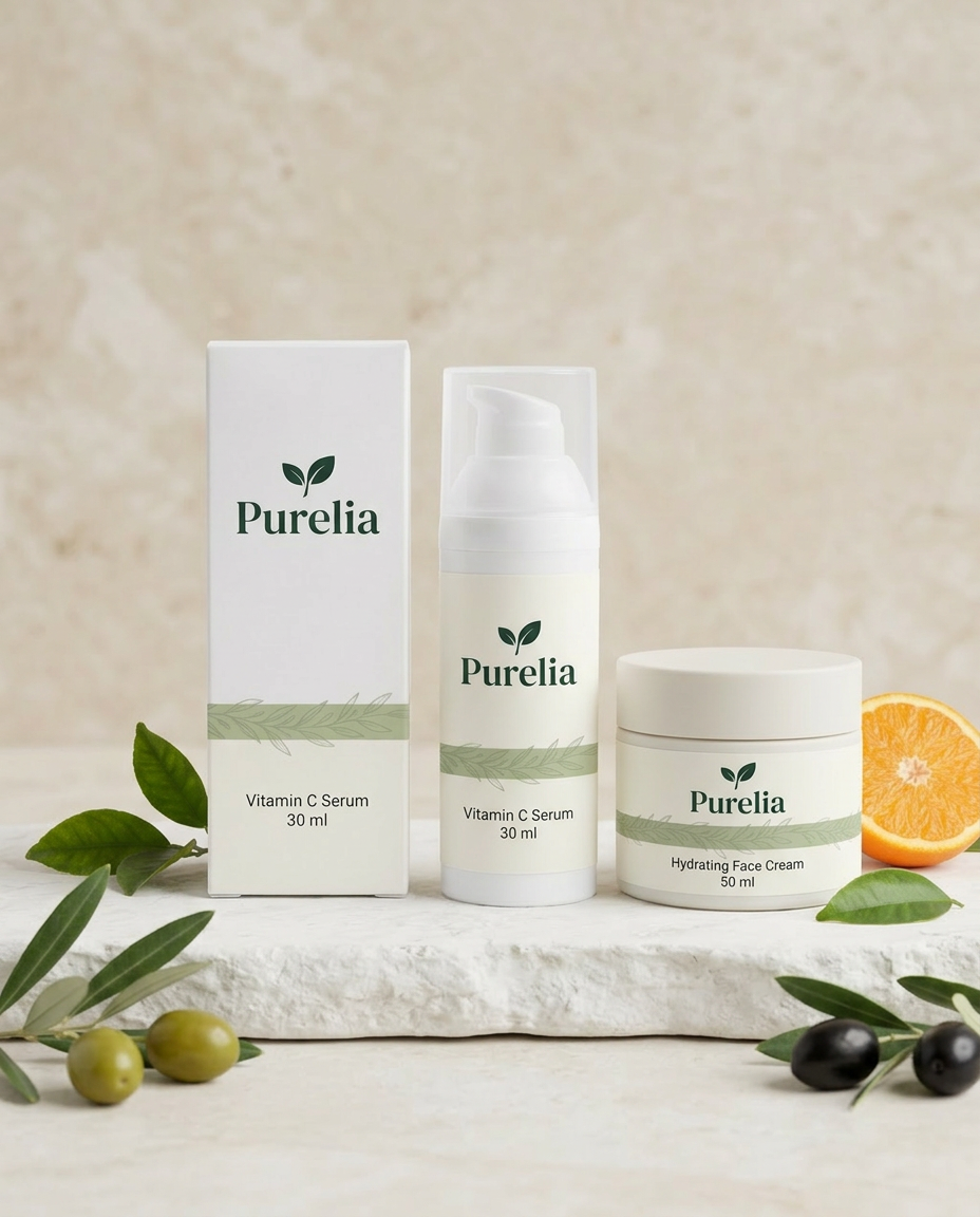 Face Care Purelia editorial still life
