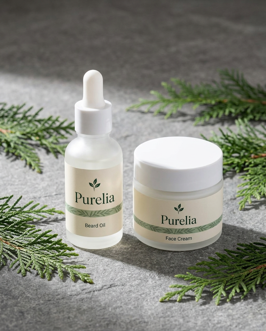 Men’s Care Purelia editorial still life