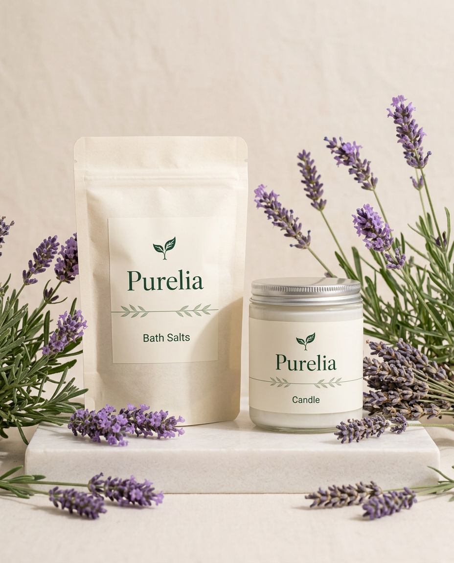 Wellness Purelia editorial still life