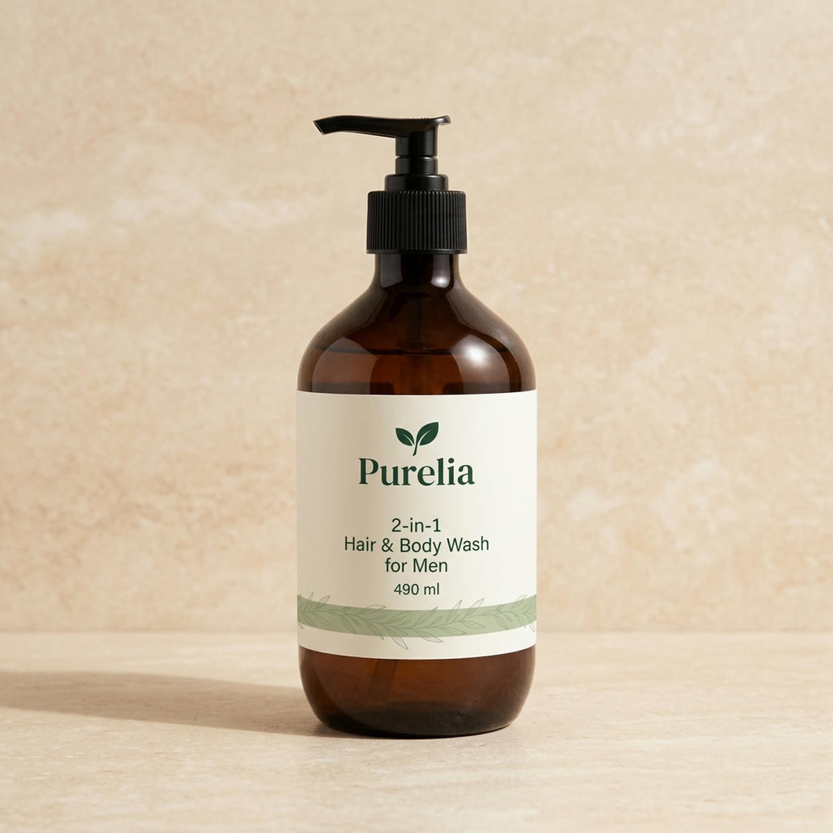 Purelia 2-in-1 Hair & Body Wash for Men