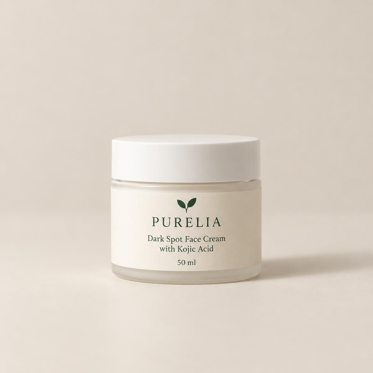 Purelia Dark Spot Face Cream with Kojic Acid