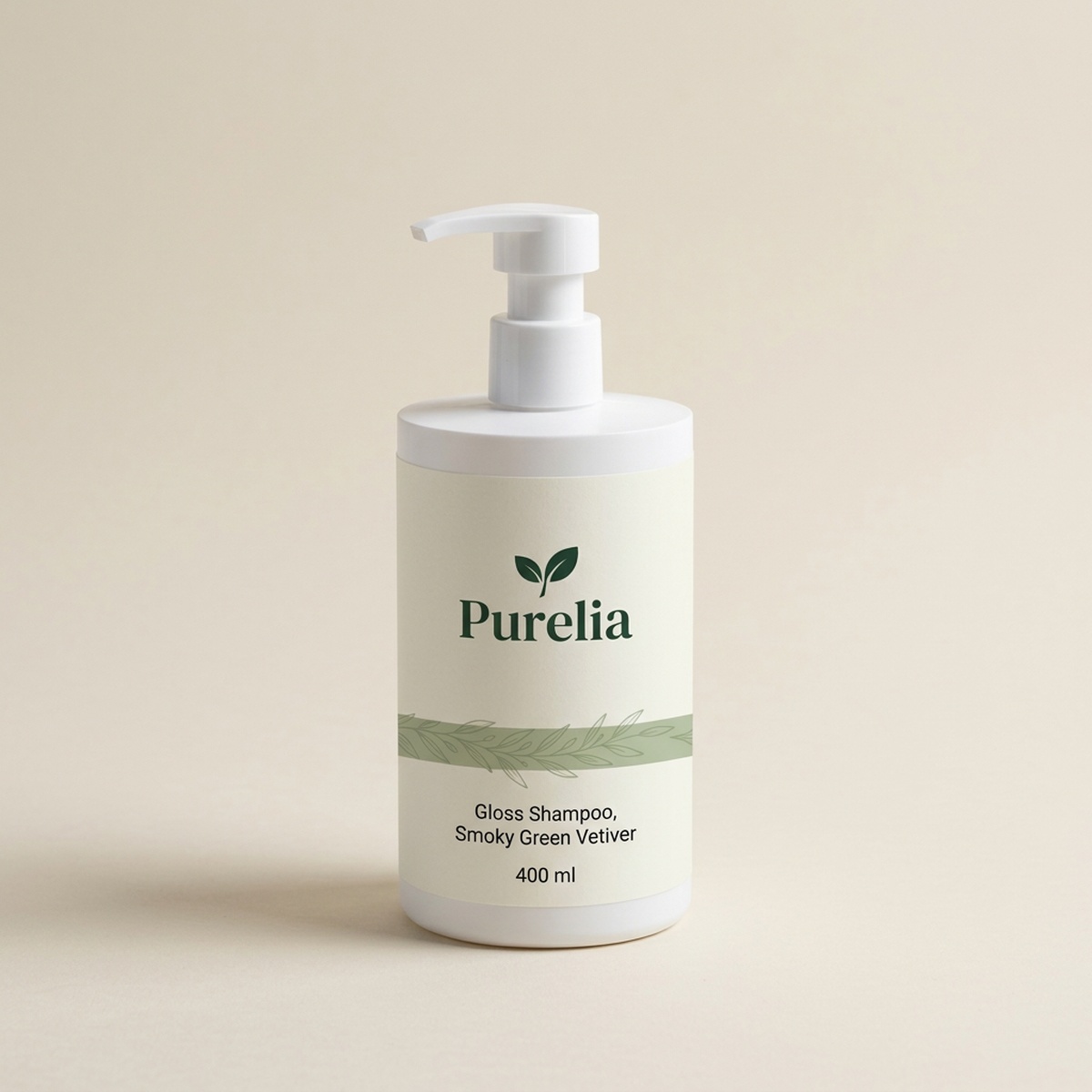 Purelia Gloss Shampoo, Smoky Green Vetiver