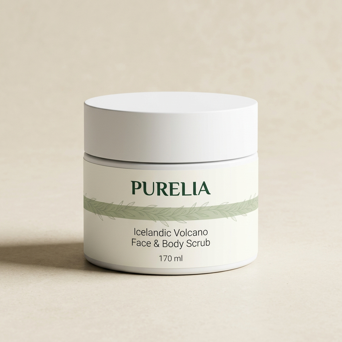 Purelia Icelandic Volcano Face & Body Scrub