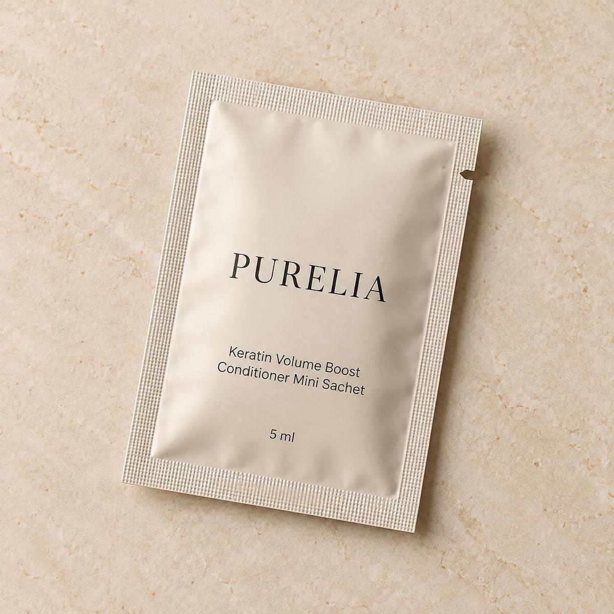 Purelia Keratin Volume Boost Conditioner Mini Sachet