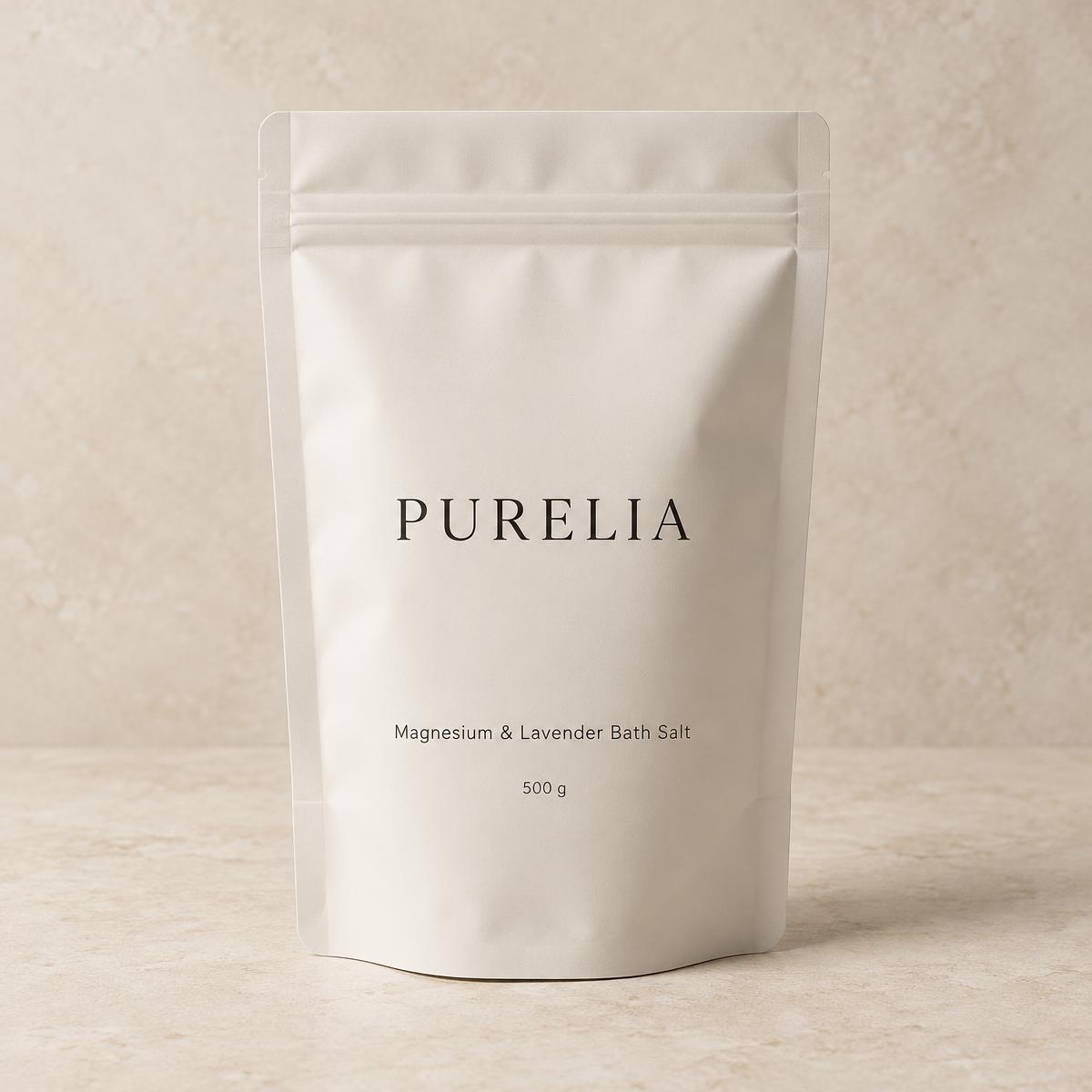 Purelia Magnesium Lavender Bath Salt