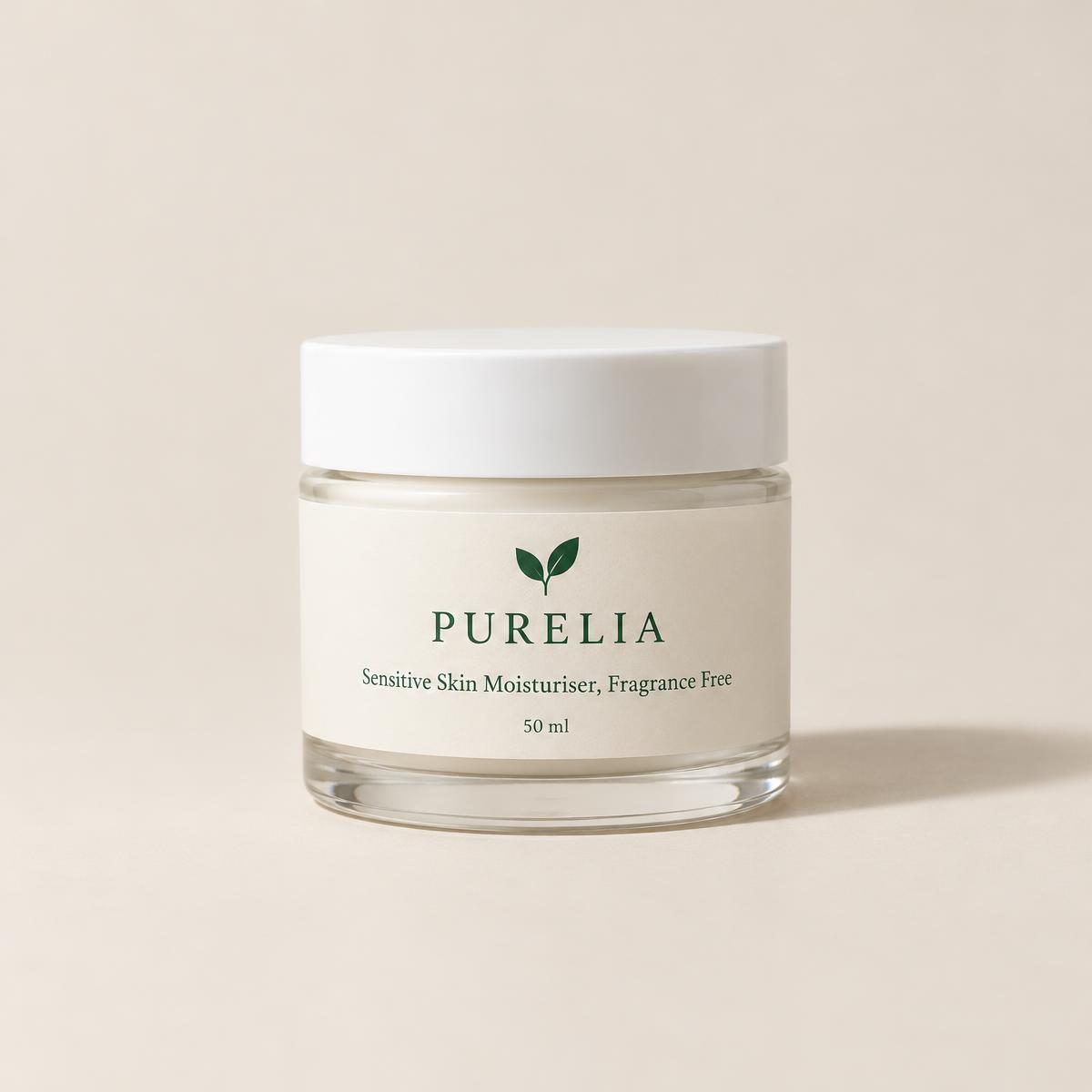 Purelia Sensitive Skin Moisturiser, Fragrance Free