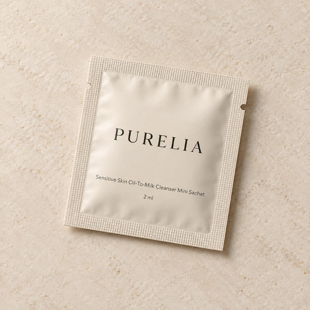 Purelia Sensitive Skin Oil-To-Milk Cleanser Mini Sachet